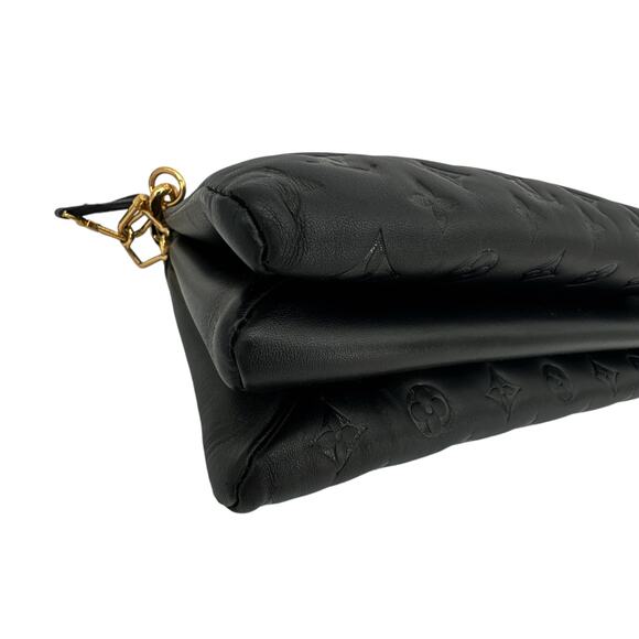 LOUIS VUITTON Lambskin Embossed Monogram Coussin MM - Picture 14 of 16